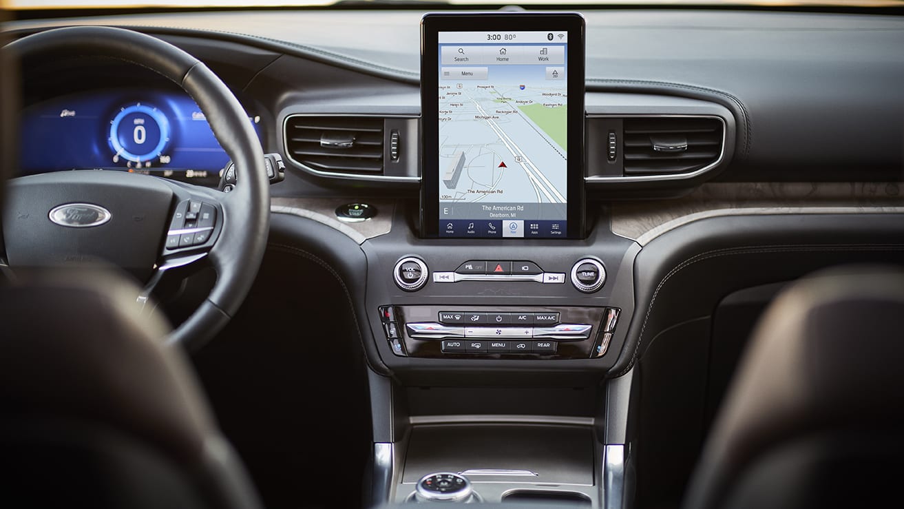 2020 ford explorer dash