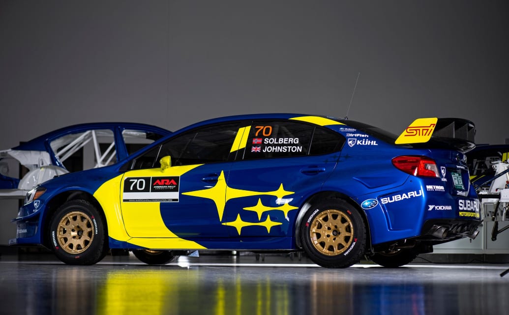Oliver Solberg Subaru Rally