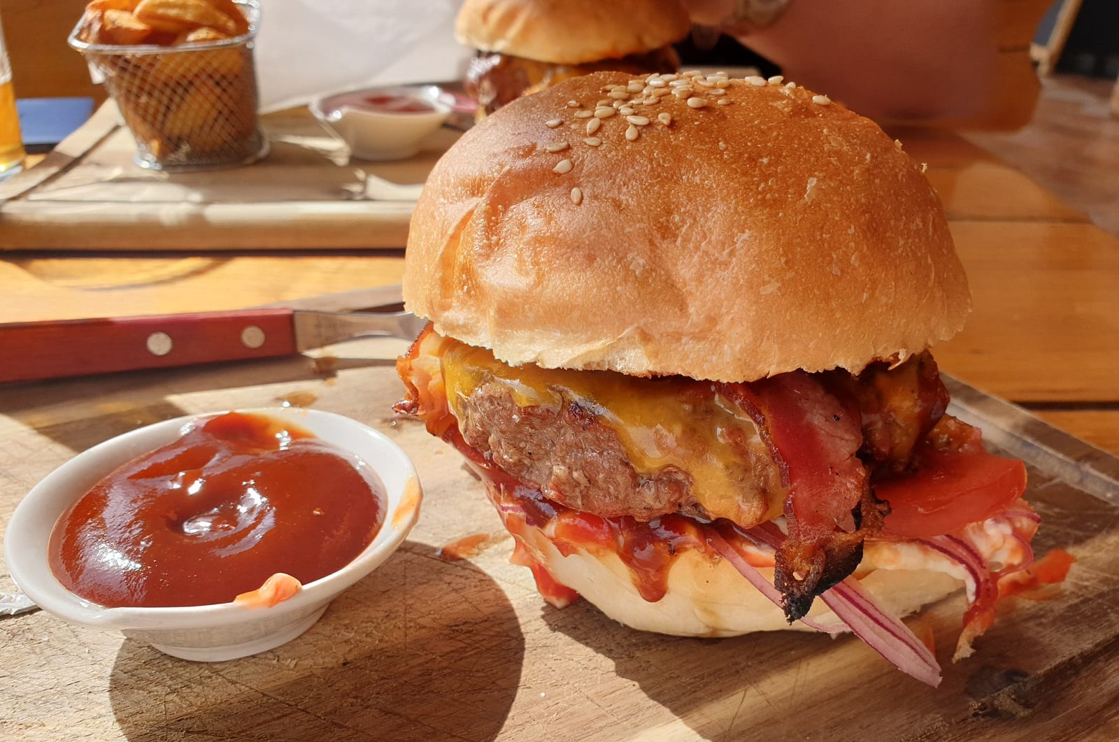 Burgers and steering