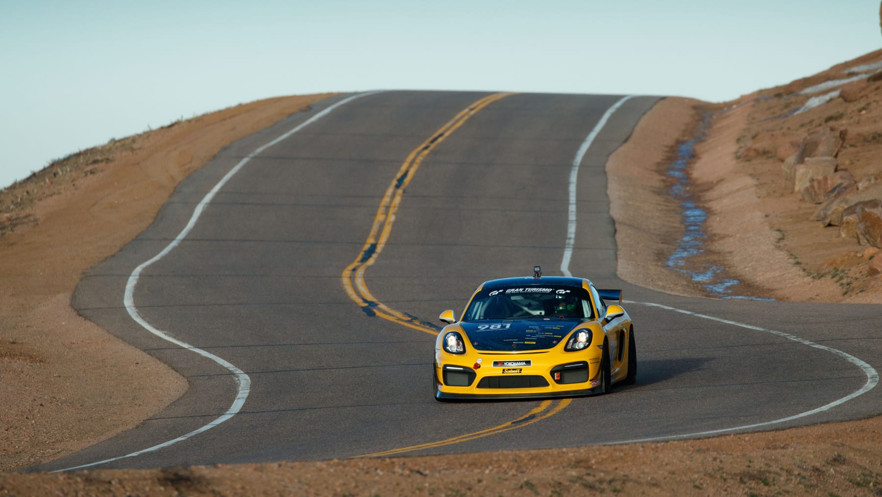 Porsche Cayman GT4 Clubsport at Pikes Peak