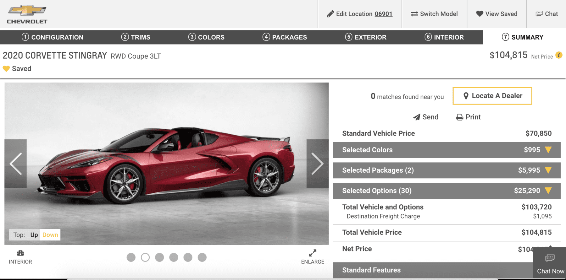 2020 Chevrolet C8 Corvette