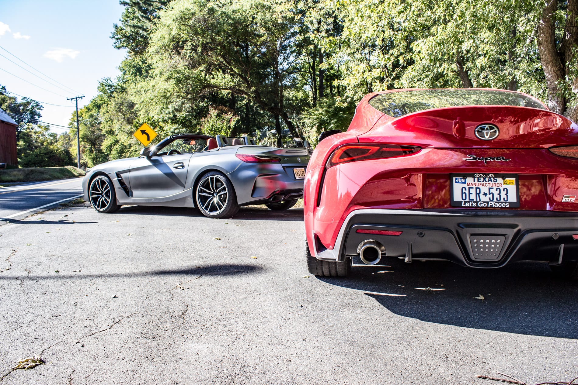 BMW Z4 vs. Toyota Supra