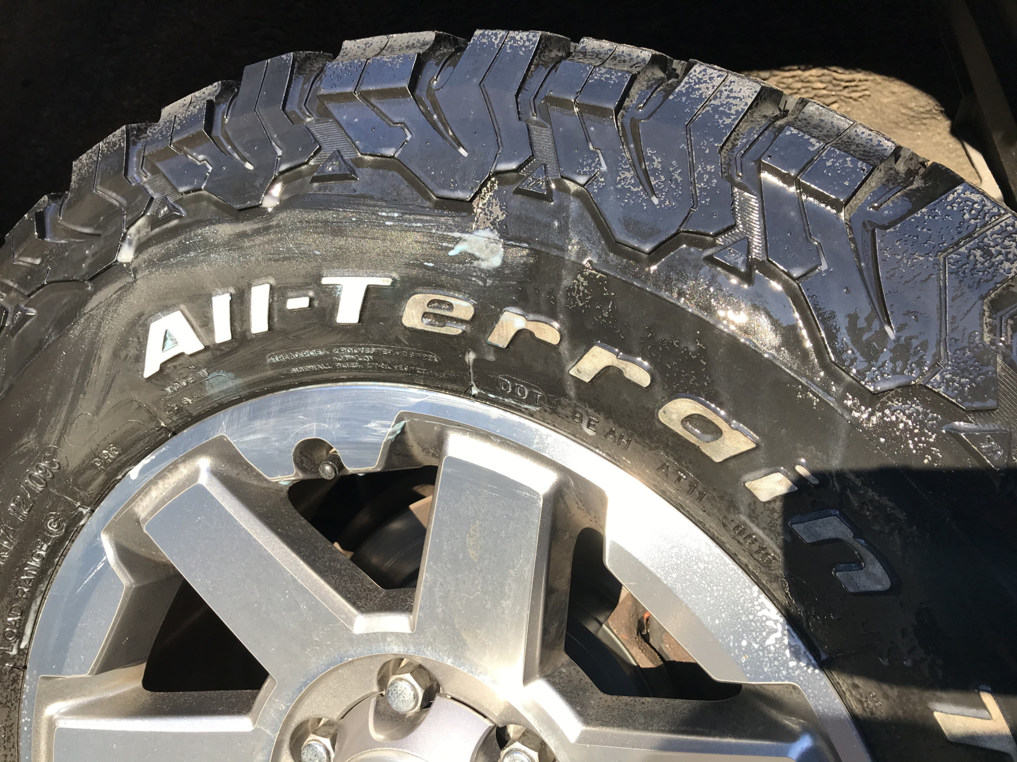 white letter tire restoration