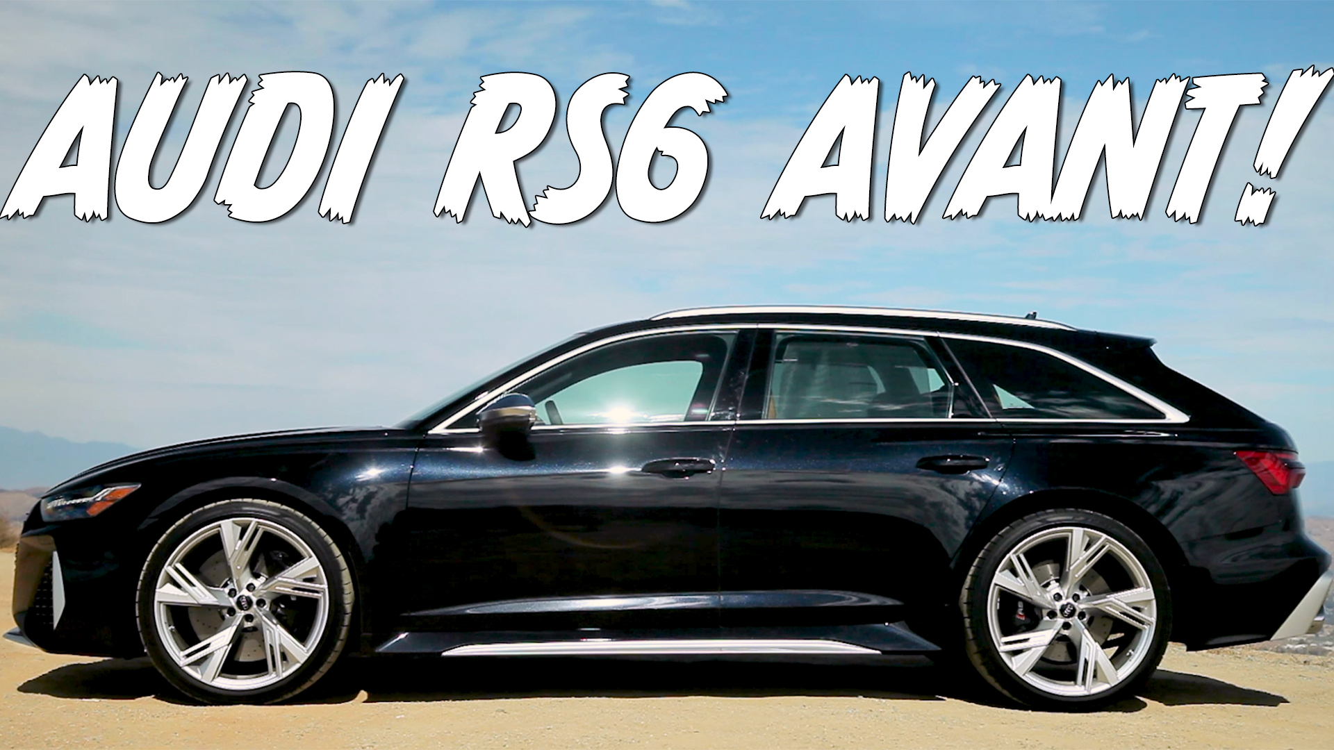 profile of the audi rs6 avant