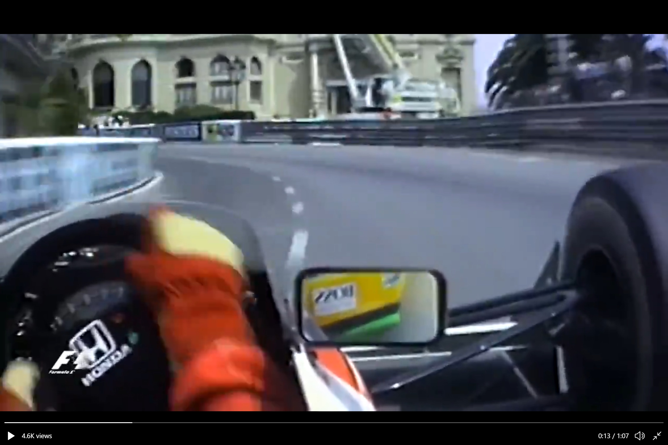 senna monaco 1990 enhanced video