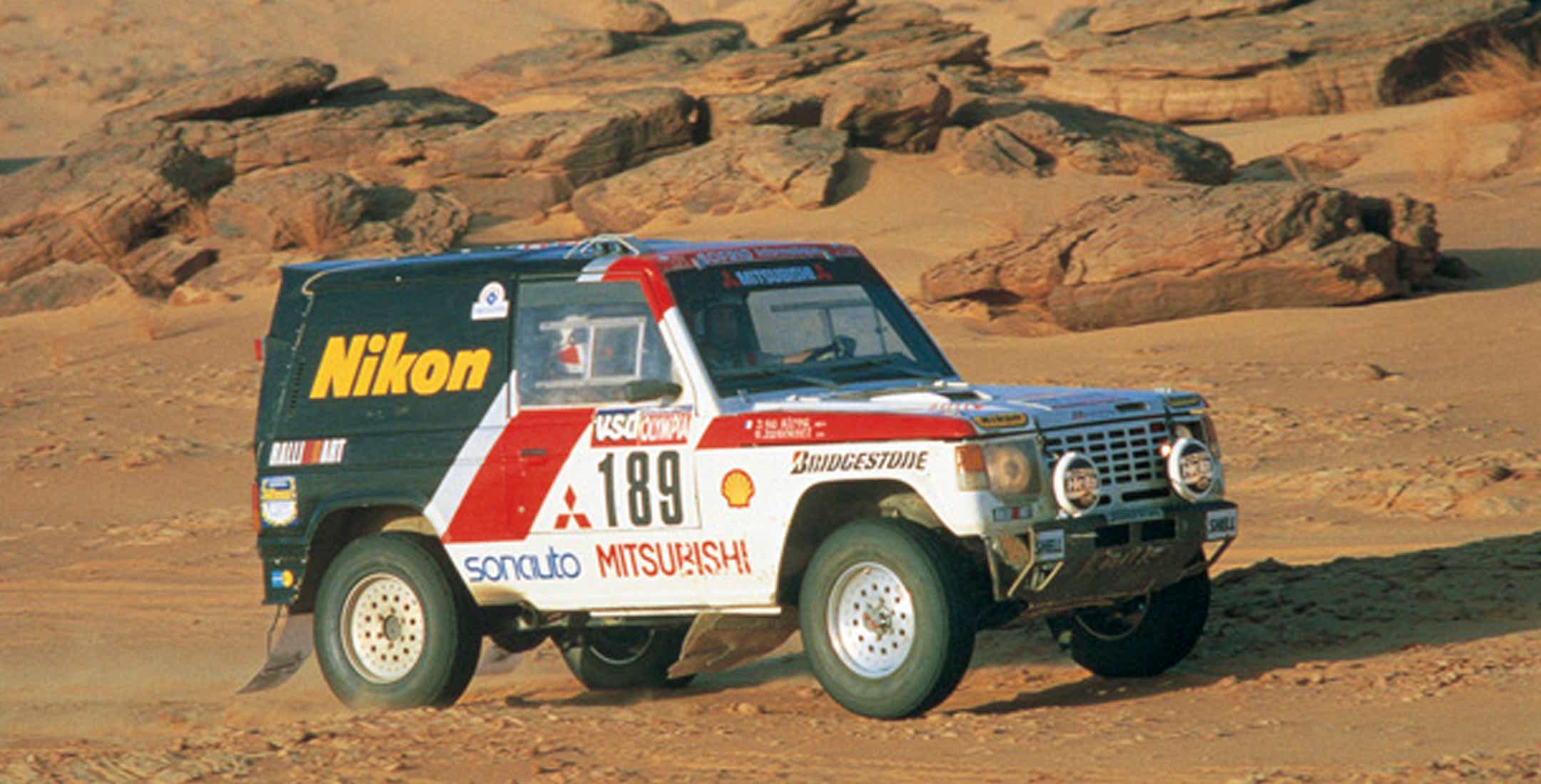 pajero dakar rally montero