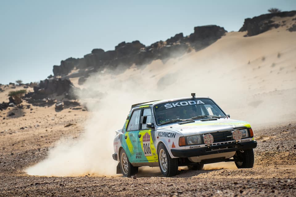 skoda 130 lr rally dakar