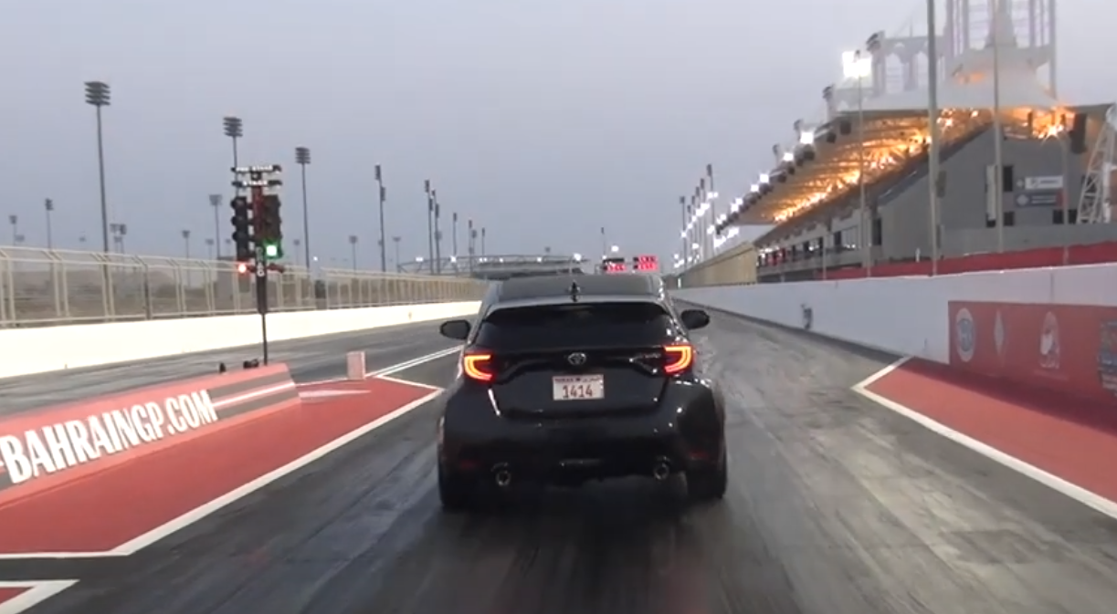 GR Yaris runs 12-second quarter mile