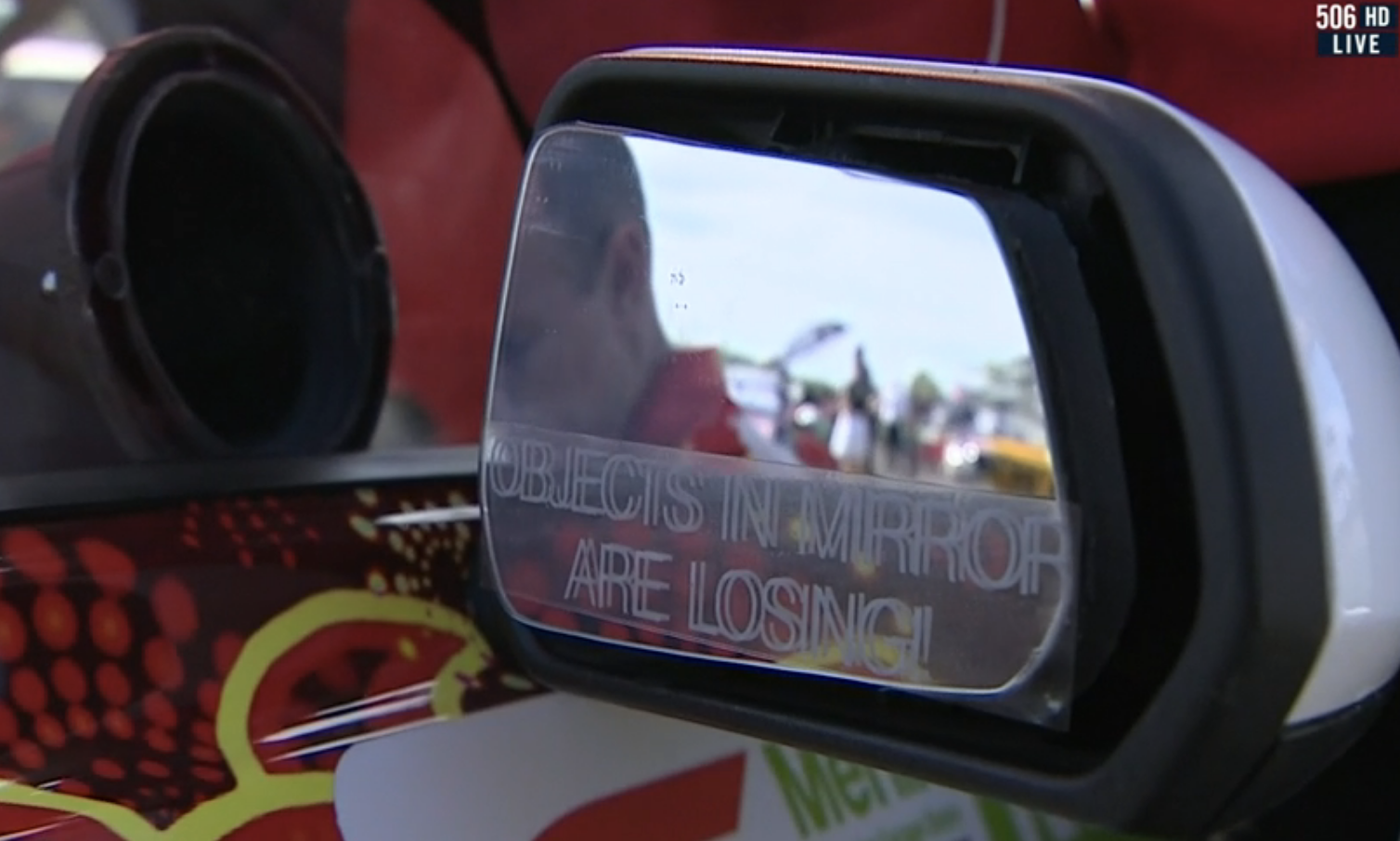 DJR Mirror sticker