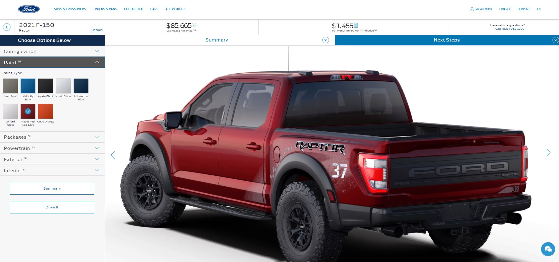 2022 ford raptor