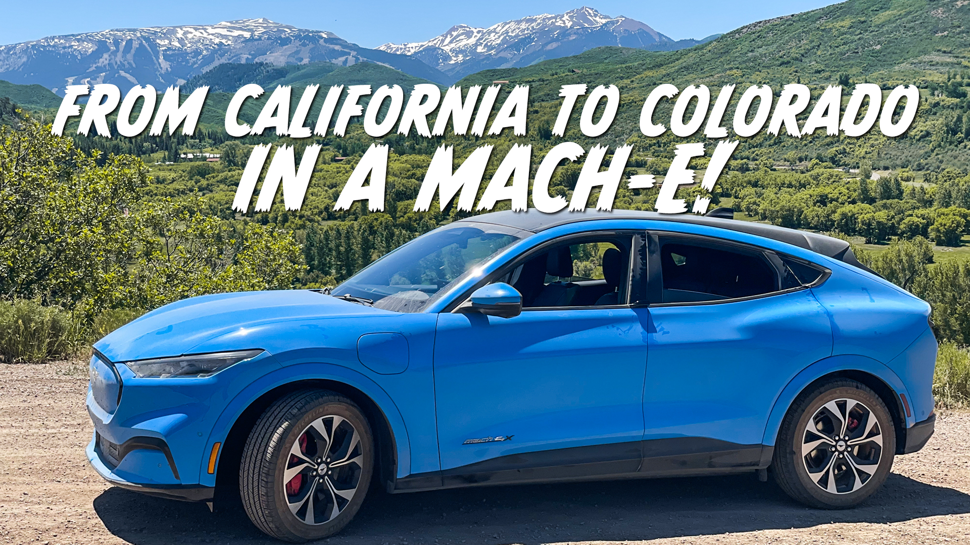 mustang mach-e road trip