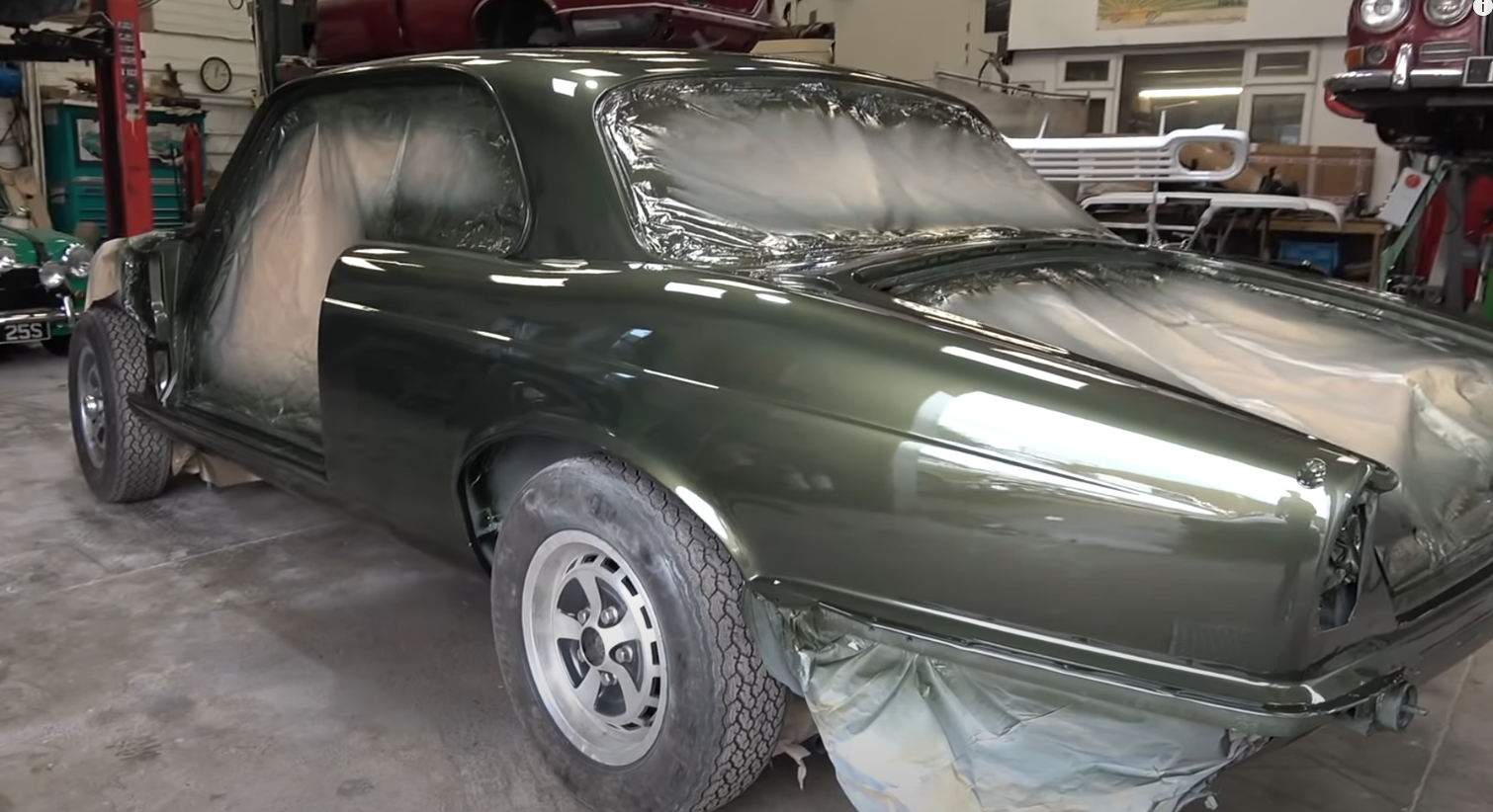 harry metcalfe jaguar xjc green