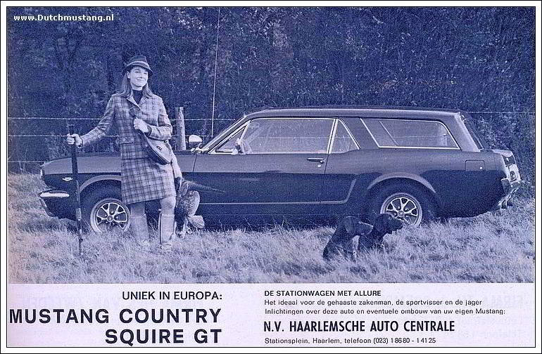 Ford Mustang wagon Dutch Country Squire GT
