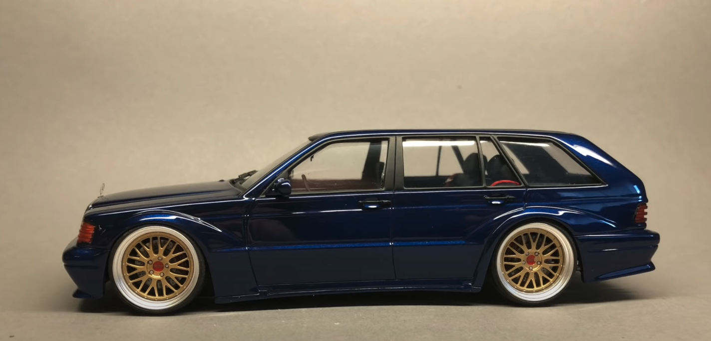 evo wagon scale model