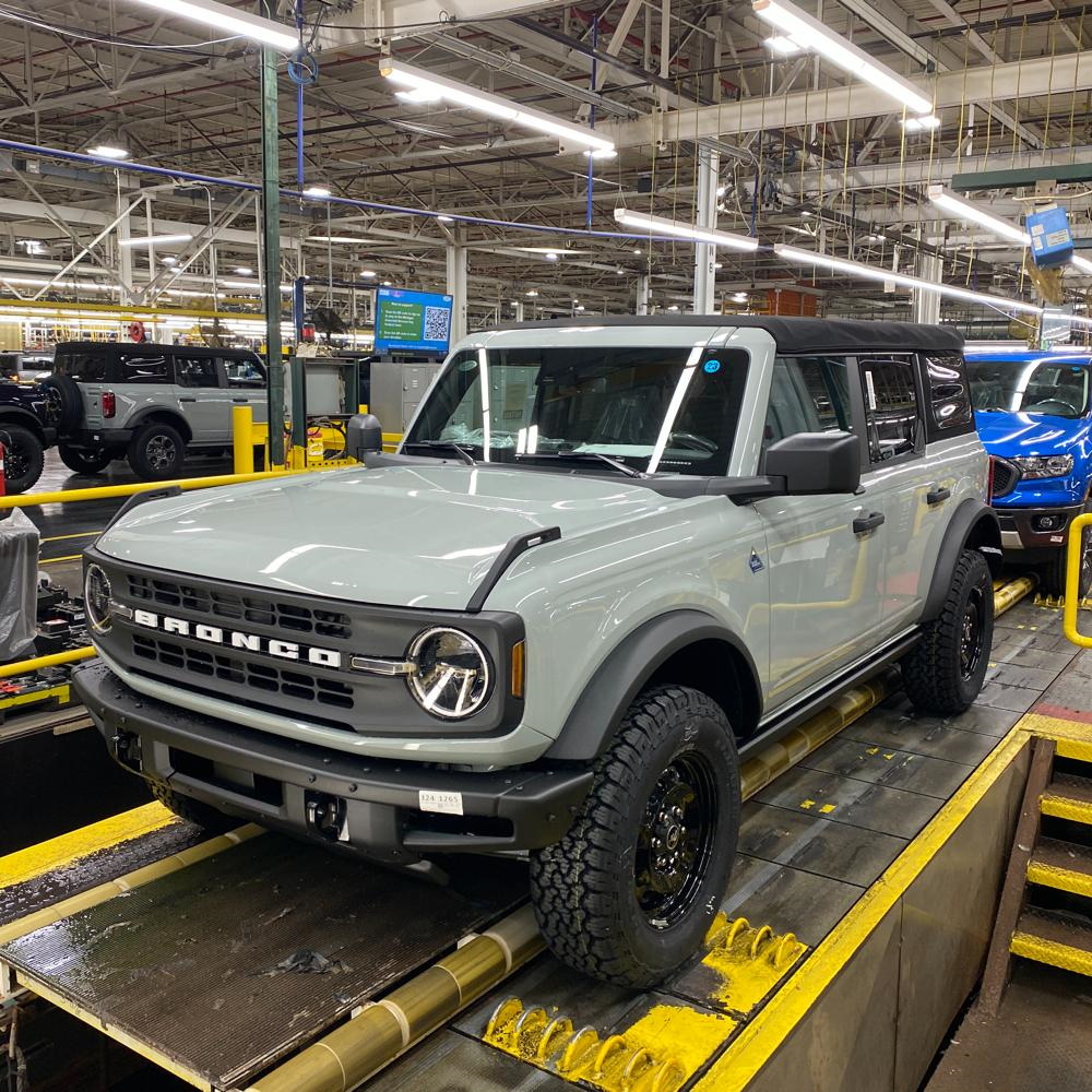 bronco assembly line