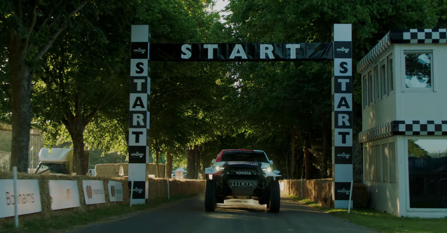 dakar hilux at goodwood festival of speed