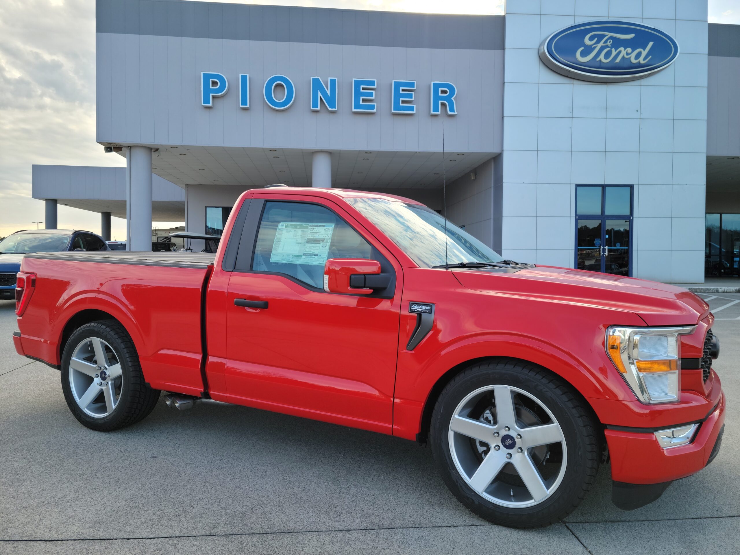 Ford Lightning Tribute in red