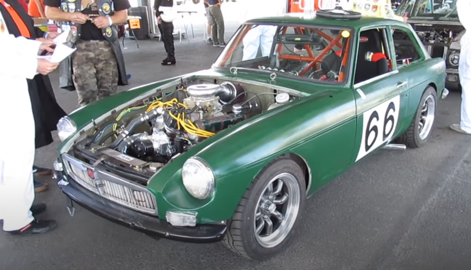mgb gt lemons race car