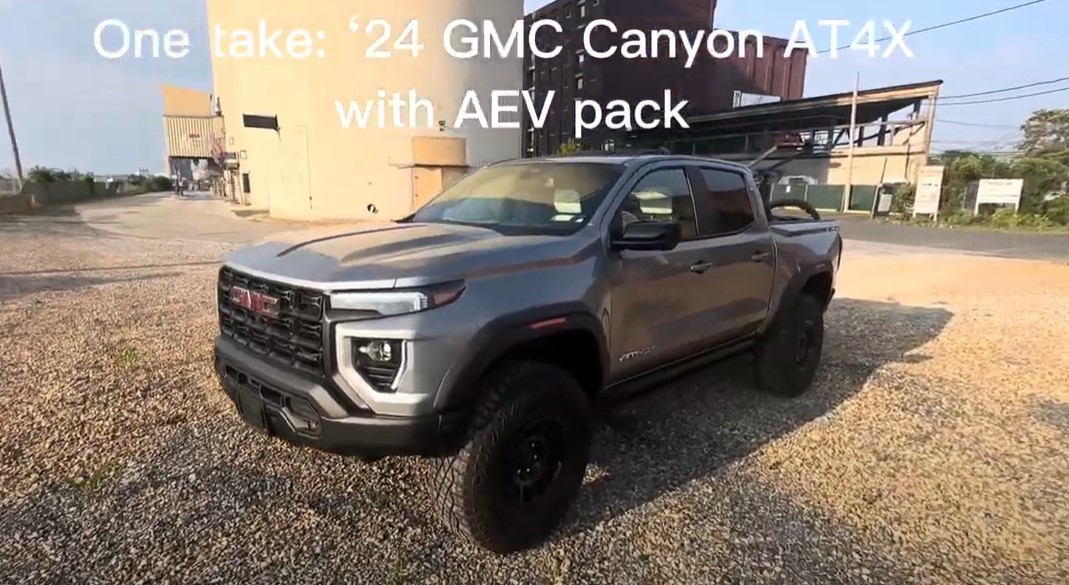 2024 GMC Canyon AT4X with AEV pack