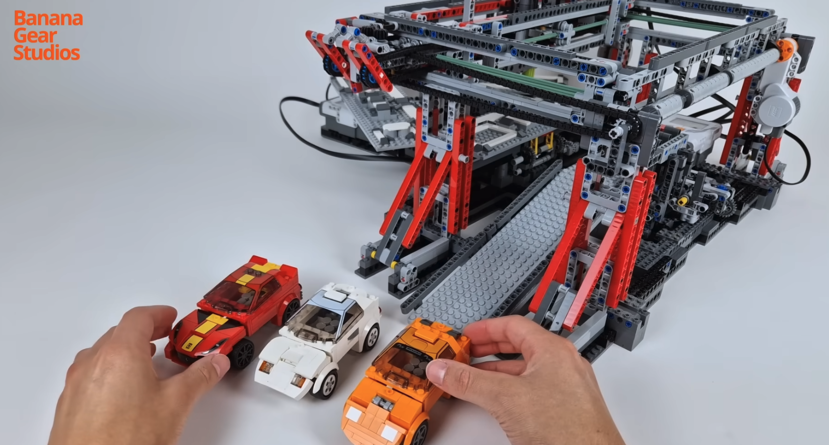 lego car factory